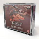 Evoretro Bandai One Piece TCG größere Booster Box (OP-02) Acryl Display Case für Evoretro