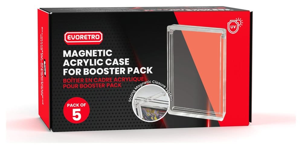 Evoretro Booster Packs für Evoretro Acryl Display Case 5er-Pack