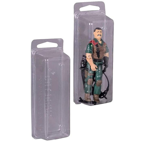 Evoretro Clamshell PET Gehäuse 50er-Pack für Actionfiguren