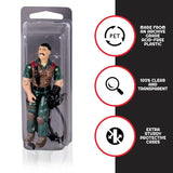 Evoretro Clamshell PET Gehäuse 50er-Pack für Actionfiguren