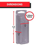Evoretro Clamshell PET Gehäuse 50er-Pack für Actionfiguren