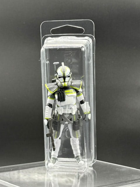 Evoretro Clamshell PET Gehäuse 50er-Pack für Actionfiguren