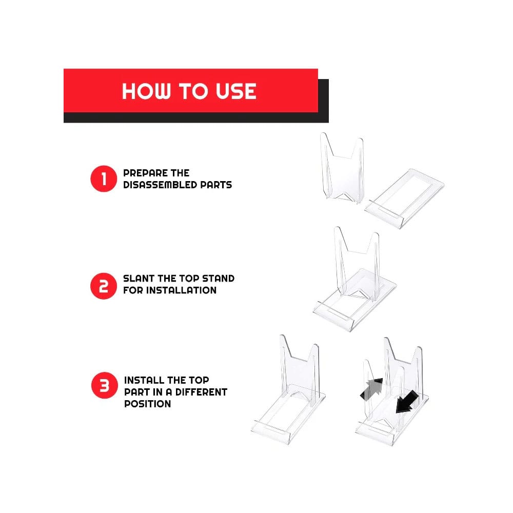 Evoretro Display Stand Verstellbar 6er-Pack