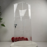 Evoretro Evoretro 3-Stufiger Abschließbarer Sechseckiger Acryl-Displayturm
