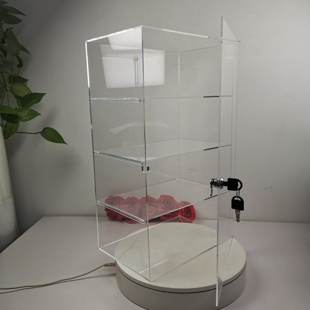 Evoretro Evoretro 4-Stufige Abschließbare Acryl-Thekenvitrine