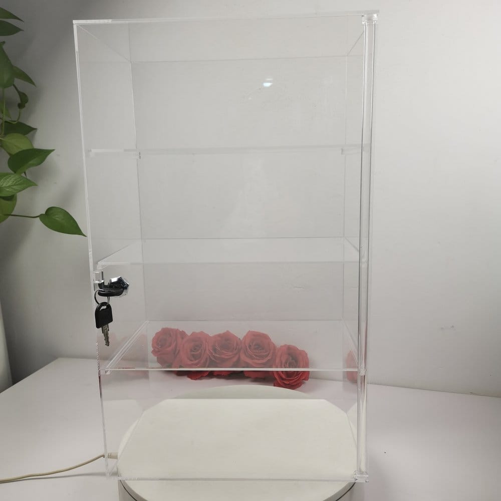 Evoretro Evoretro 4-Stufige Abschließbare Acryl-Thekenvitrine