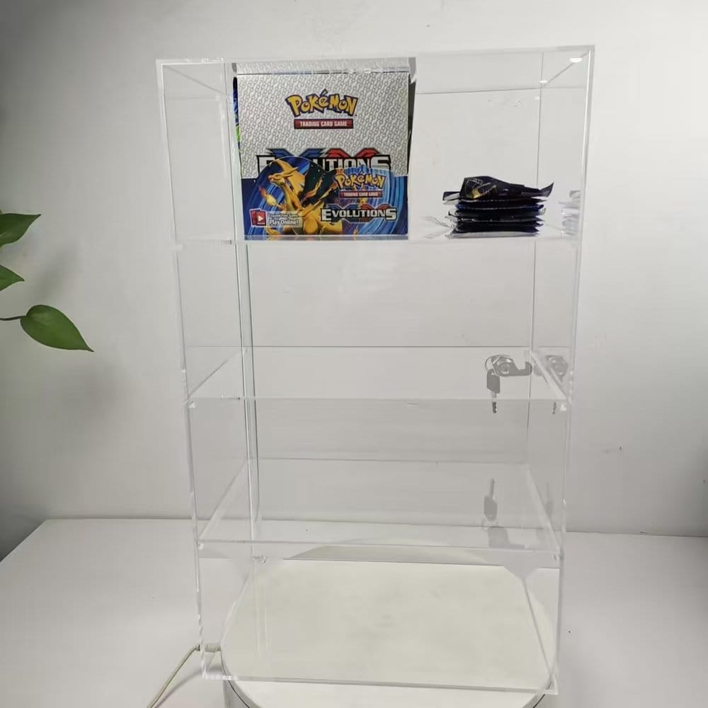 Evoretro Evoretro 4-Stufige Abschließbare Acryl-Thekenvitrine