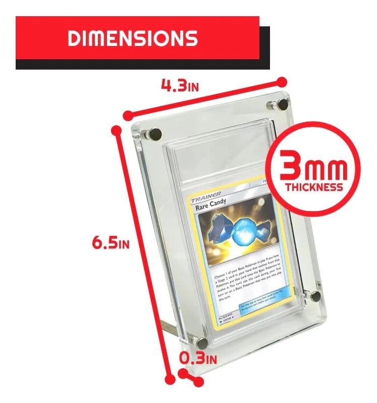 Evoretro Evoretro Acryl Card Display Stand Für PSA Graded Cards