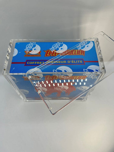 Evoretro Evoretro Acryl Display Case für Booster Boxen Elite Trainer Boxes Ver. 1 Magnetisch