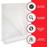 Evoretro Evoretro Acryl Display Cases 2er-Pack für Actionfiguren
