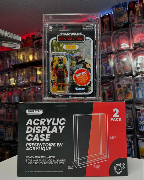 Evoretro Evoretro Acryl Display Cases 2er-Pack für Actionfiguren