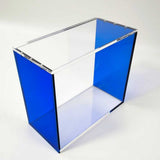 Evoretro Evoretro Display Case Acryl für ETB Magnetische mit farbigen Seiten - Blau