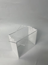 Evoretro Evoretro Display Case Magnetische Acryl Für ETB Mit Farbigen Seiten Weiß