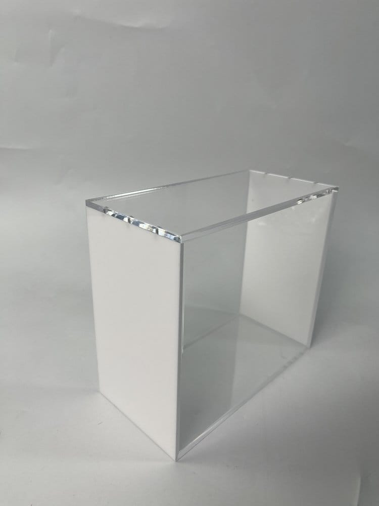 Evoretro Evoretro Display Case Magnetische Acryl Für ETB Mit Farbigen Seiten Weiß