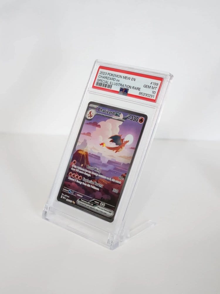 Evoretro Evoretro Display Ständer 5er-Pack für Graded Cards Slabs Transparent