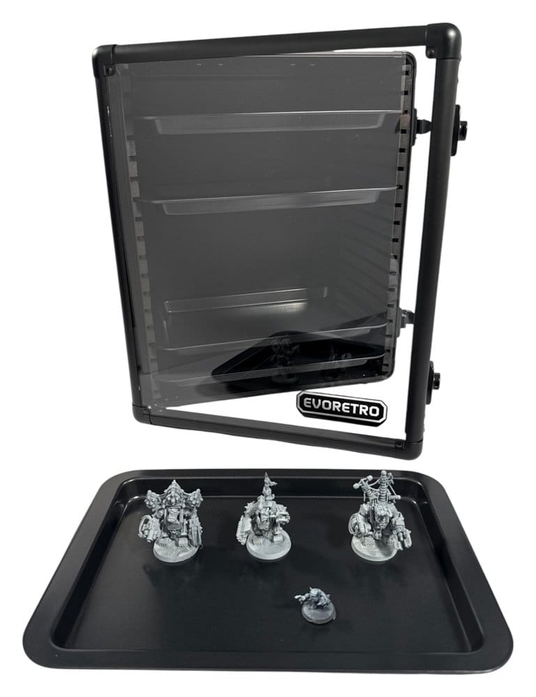 Evoretro Evoretro Display- und Transportkoffer für Sammlerfiguren und Modelle