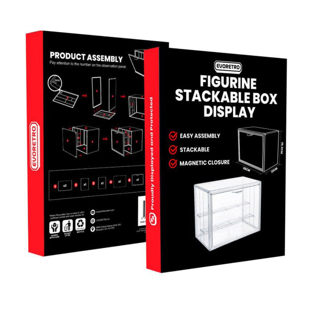 Evoretro Evoretro Figuren Stapelbar Box Display Case