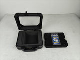 Evoretro Evoretro Graded Card Display und Transportkoffer mit Sichtfenster Schwarz
