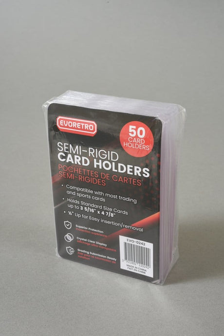 Evoretro Evoretro Kartenhüllen 50er-Pack Semi-Rigid