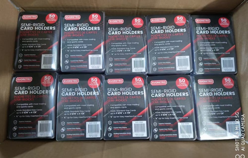 Evoretro Evoretro Kartenhüllen Semi-Rigid 200er-Pack