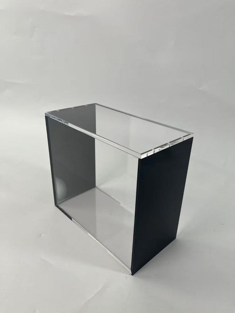 Evoretro Evoretro Magnetische Acryl Display Case Für ETB Mit Farbigen Seiten Schwarz