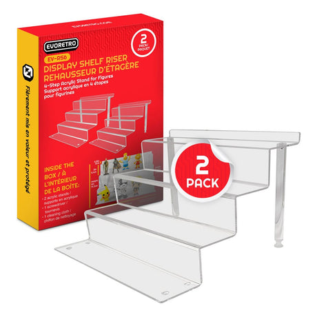 Evoretro Evoretro RS6 Acryl Displayregal 2er-Pack