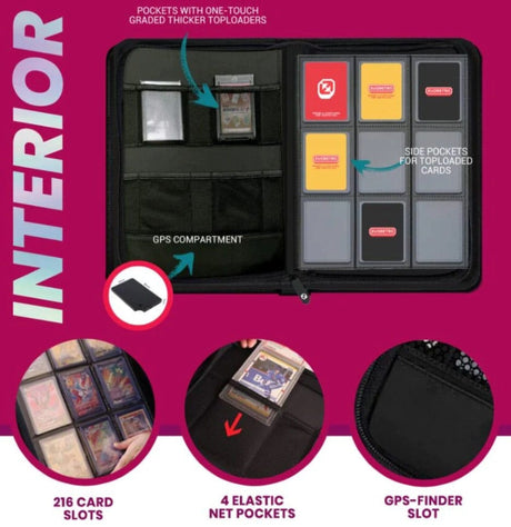 Evoretro Evoretro Shield+ Topload Album 216 Karten Purple