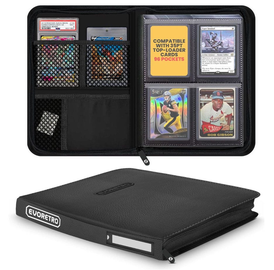 Evoretro Evoretro Shield+ Topload Album Compact 96 Karten Black