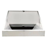 Evoretro Evoretro Silver Aluminum Display Case