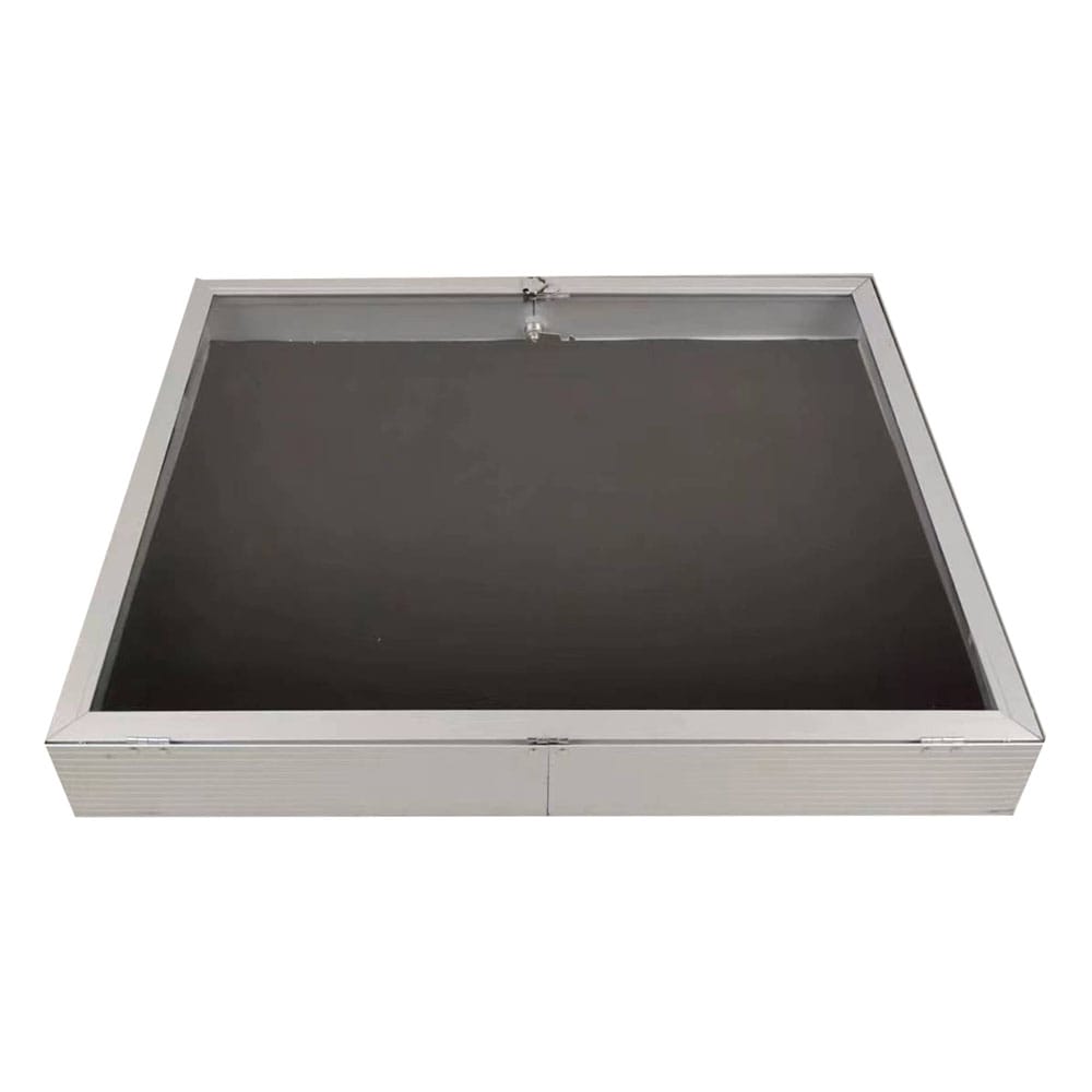Evoretro Evoretro Silver Aluminum Display Case