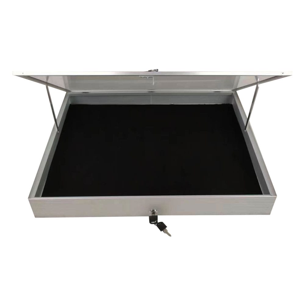 Evoretro Evoretro Silver Aluminum Display Case
