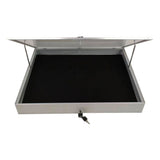Evoretro Evoretro Silver Aluminum Display Case