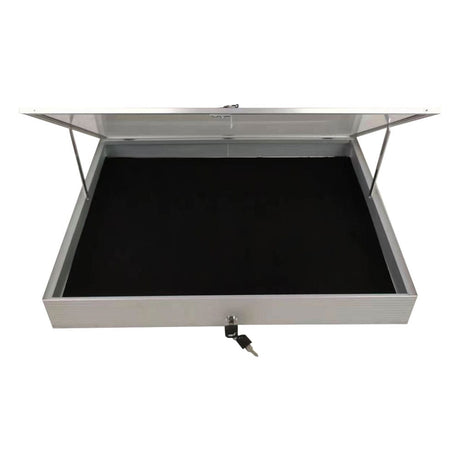 Evoretro Evoretro Silver Aluminum Display Case
