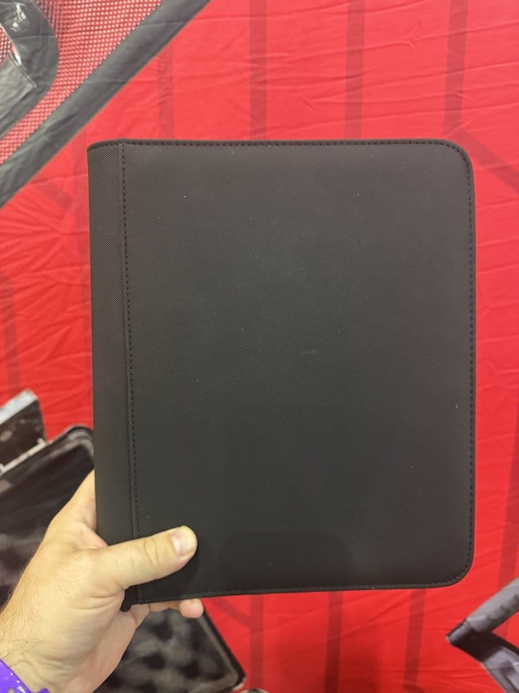 Evoretro Evoretro Topload Album 2x2 160 Karten Schwarz