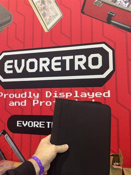 Evoretro Evoretro Topload Album 2x2 160 Karten Schwarz