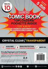 Evoretro Evoretro Toploader Für Comics 10er-Pack Silver