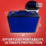 Evoretro Evoretro Trading Card Aufbewahrungsbox für 120 Karten XL Blau