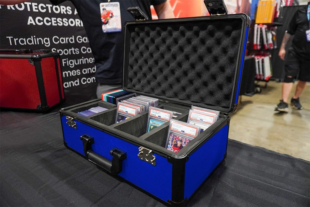 Evoretro Evoretro Trading Card Aufbewahrungsbox für 120 Karten XL Blau