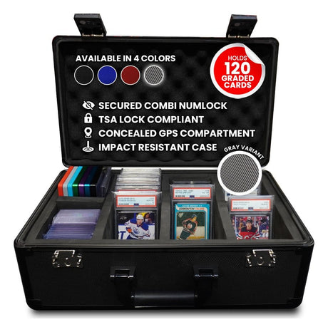Evoretro Evoretro Trading Card Aufbewahrungsbox für 120 Karten XL Grau