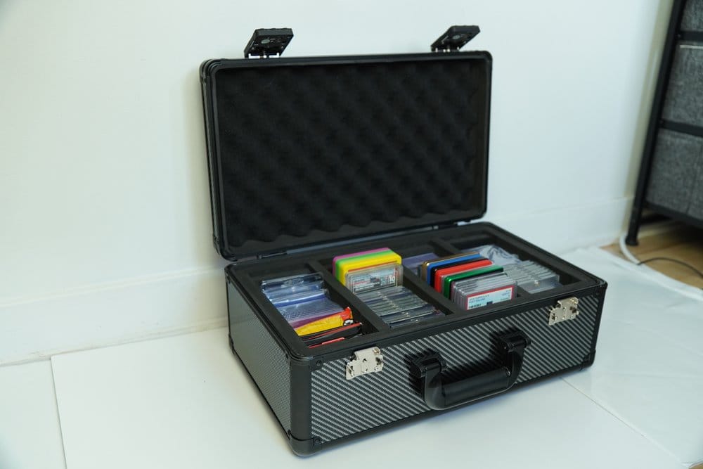 Evoretro Evoretro Trading Card Aufbewahrungsbox für 120 Karten XL Grau