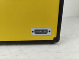 Evoretro Evoretro Trading Card Aufbewahrungsbox für 90 Karten Gelb