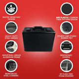 Evoretro Evoretro Trading Card Aufbewahrungsbox XL Schwarz für 120 Karten