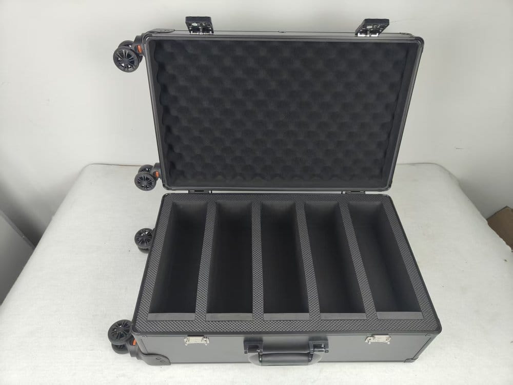 Evoretro Evoretro Trading Card Koffer 5-Rows Round Aluminum