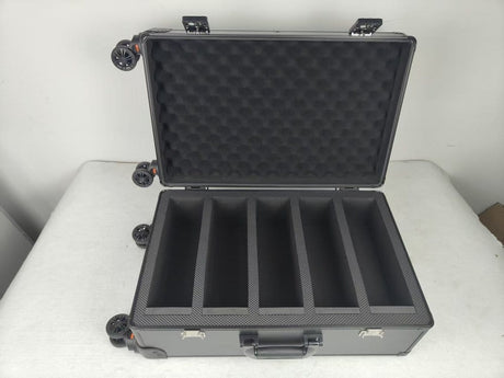 Evoretro Evoretro Trading Card Koffer 5-Rows Round Aluminum