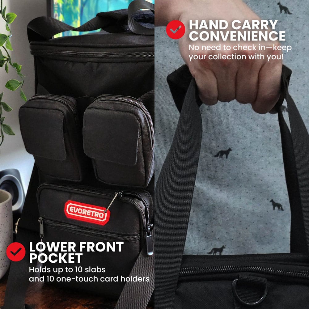 Evoretro Evoretro Trading Card Rucksack Black