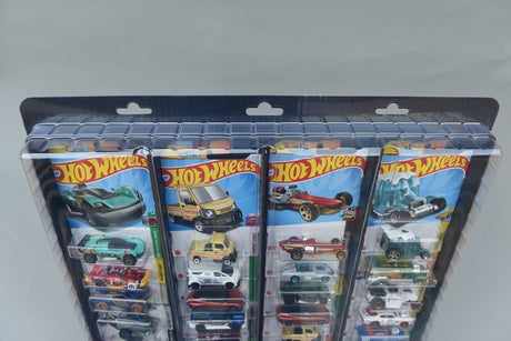 Evoretro Evoretro Wand-Display für 32 verpackte Diecast-Autos 3er-Pack