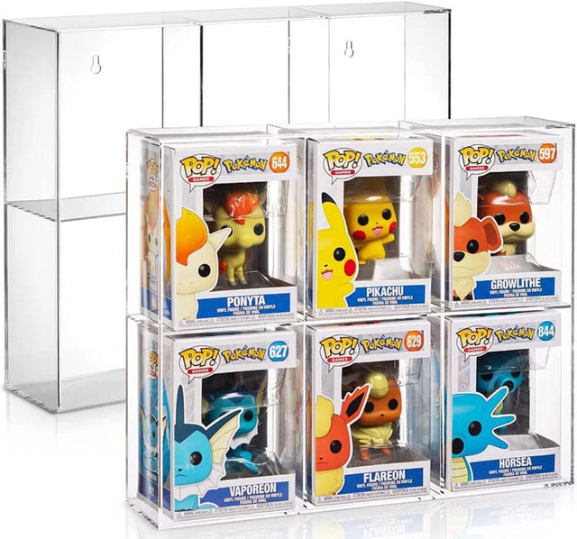 Evoretro Funko Pops Evoretro Acryl Display Case Für 6