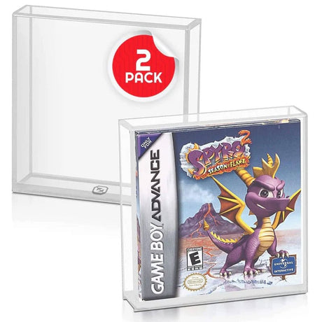 Evoretro Gameboy Gameboy Advance Spiele Acrylgehäuse 2er-Pack