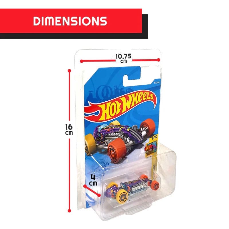 Evoretro Hot Wheels Mainline Long Card Blister 36er-Pack