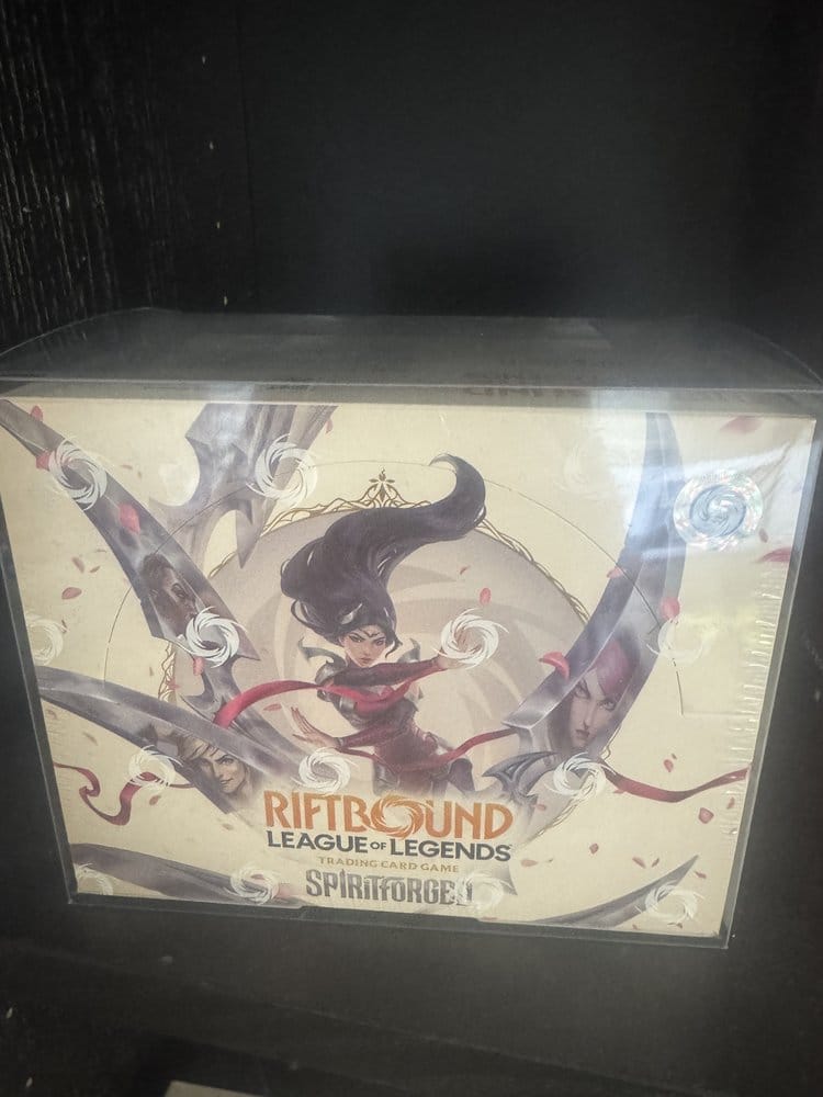 Evoretro League of Legends TCG Origins Booster Display Box Evoretro PET 5er-Pack Gehäuse